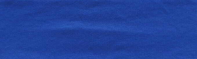 3x Blue Sports Headband Pack - 8cm Elastic Stretch Hair Band (Yoga/Gym)