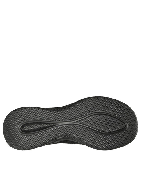 Skechers Womens Ultra Flex 3.0 Cozy Streak Slip On Shoes in Black