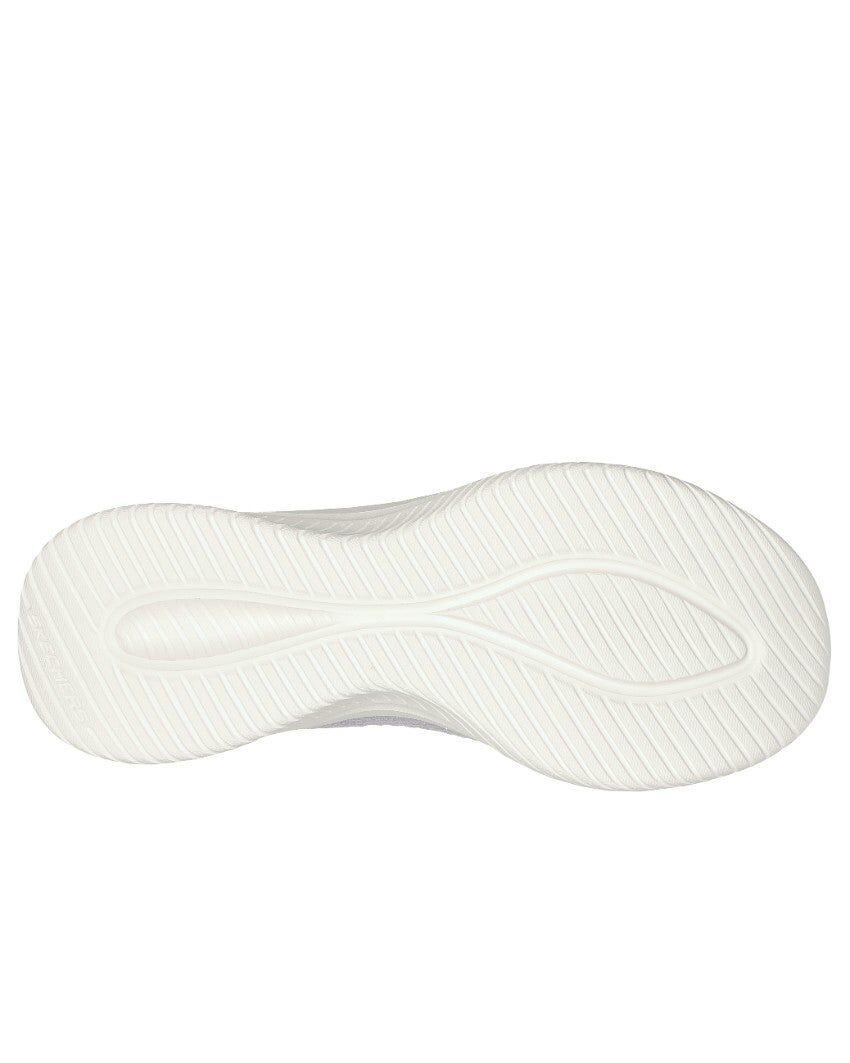 Skechers Womens Ultra Flex 3.0 Cozy Streak Slip On Shoes in Lavender