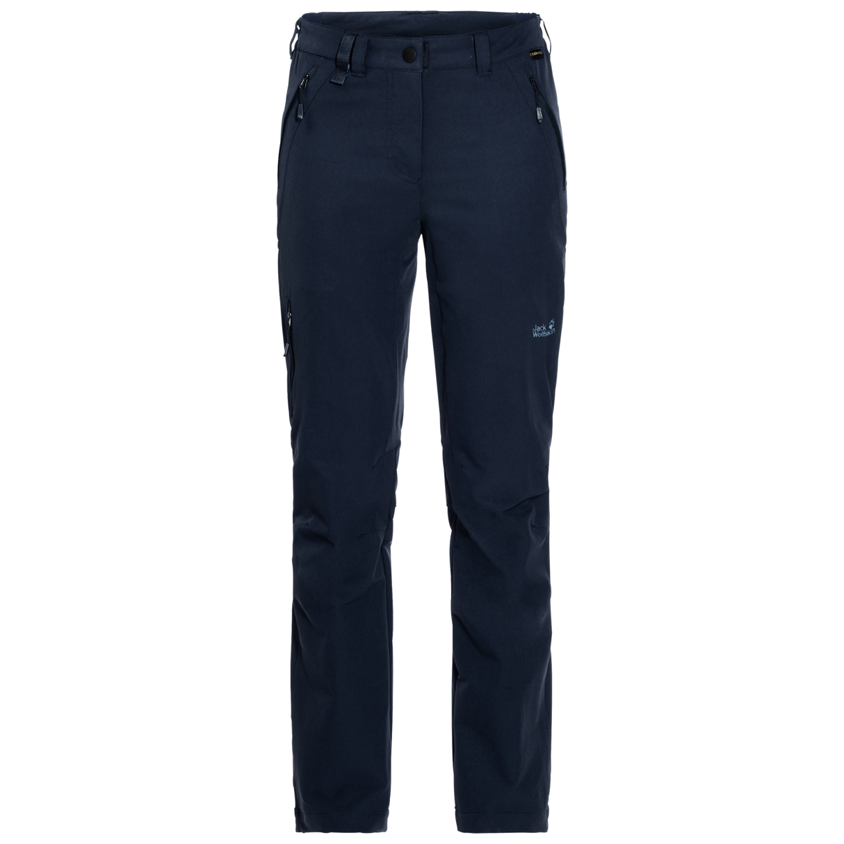 Jack Wolfskin Womens Activate XT Pants Trousers Hiking Trekking Outdoor - PFC Free - Midnight Blue