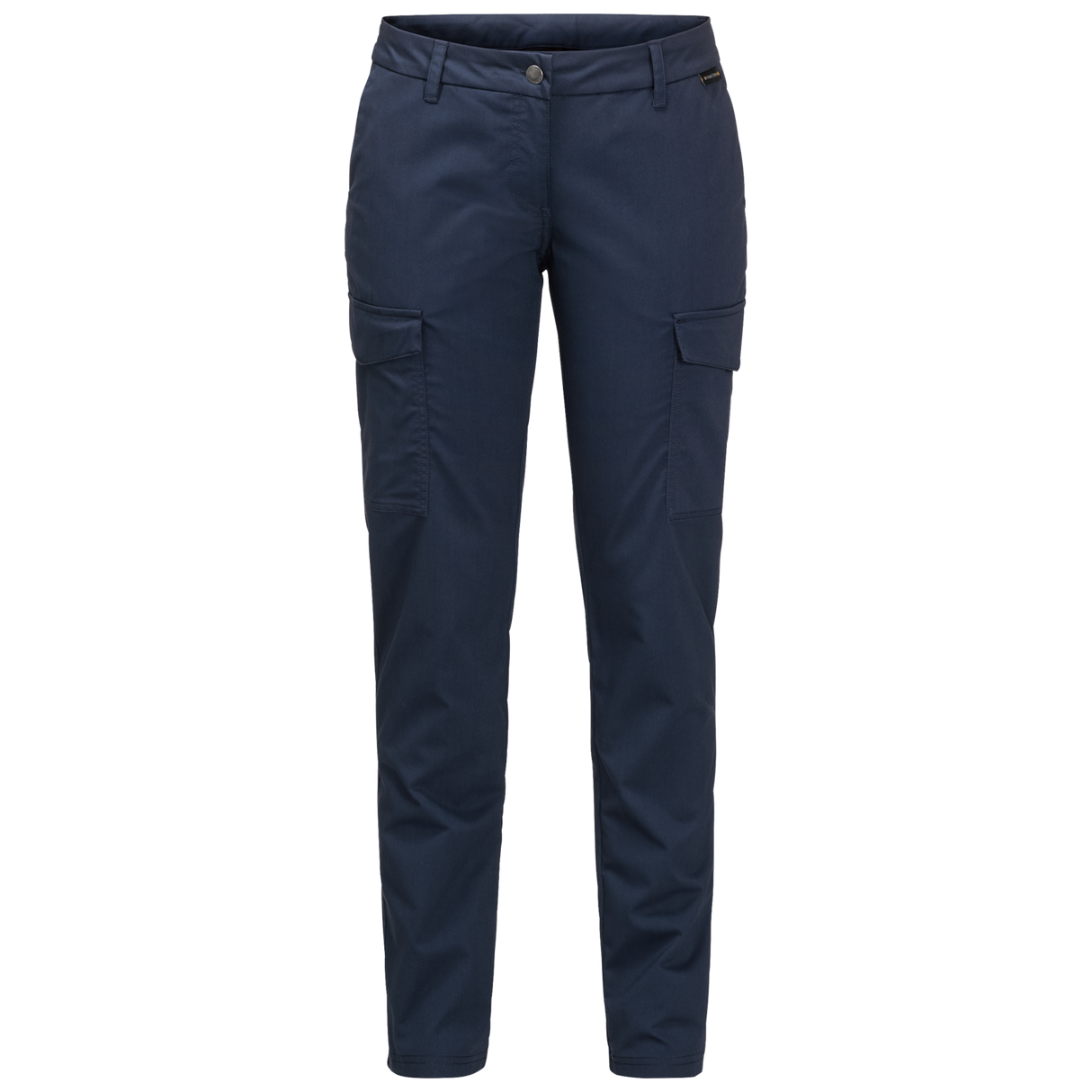 Jack Wolfskin Womens Liberty Cargo Pants Hiking Trekking Outdoors Organic Cotton - Ebony