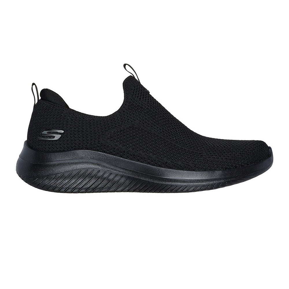 Skechers Womens Ultra Flex 3.0 All Momentum Shoes Slip-On Sneakers in Black