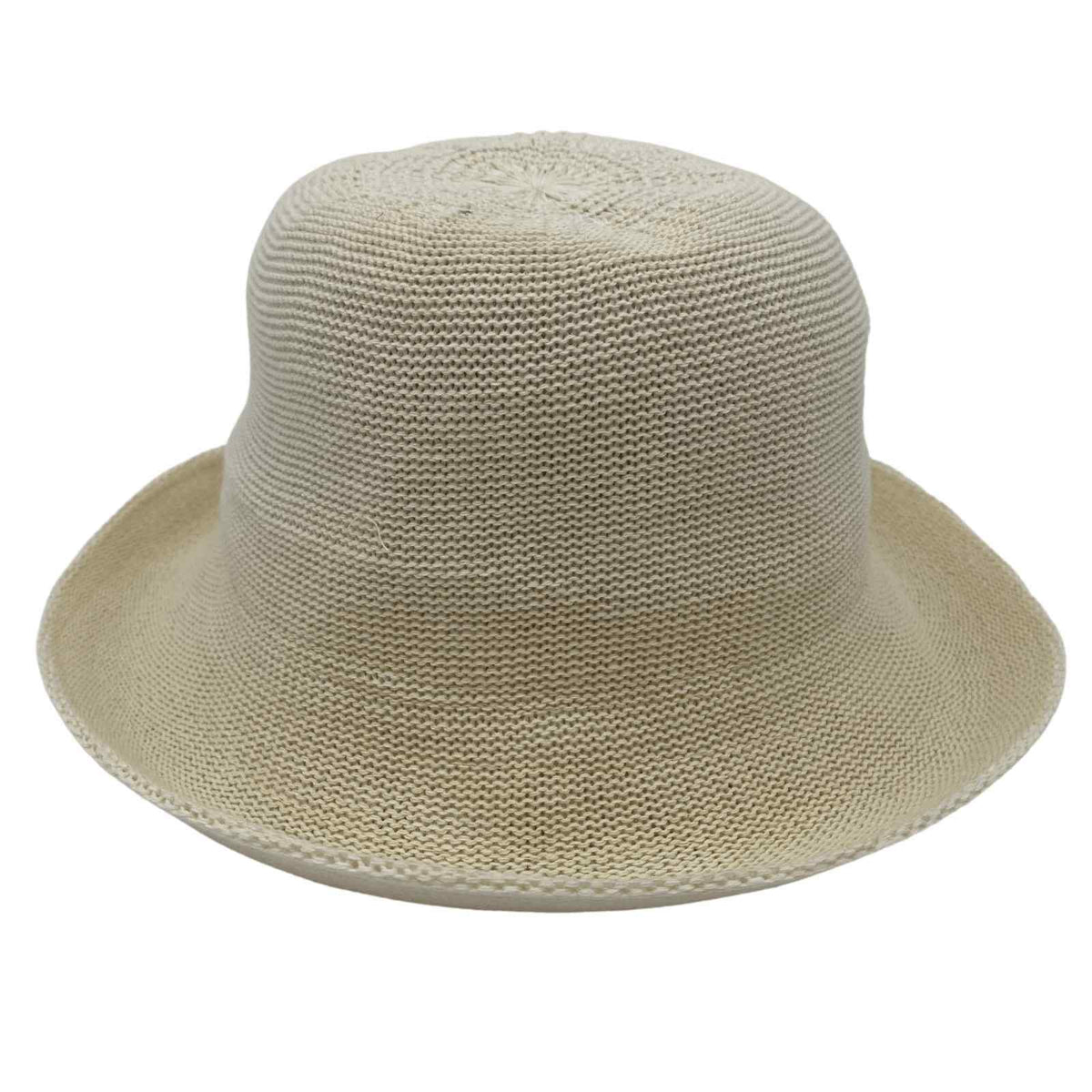 Jacaru 1507 Knitted Bucket Hat - Small Brim (Foldable One Size Vegan Friendly)