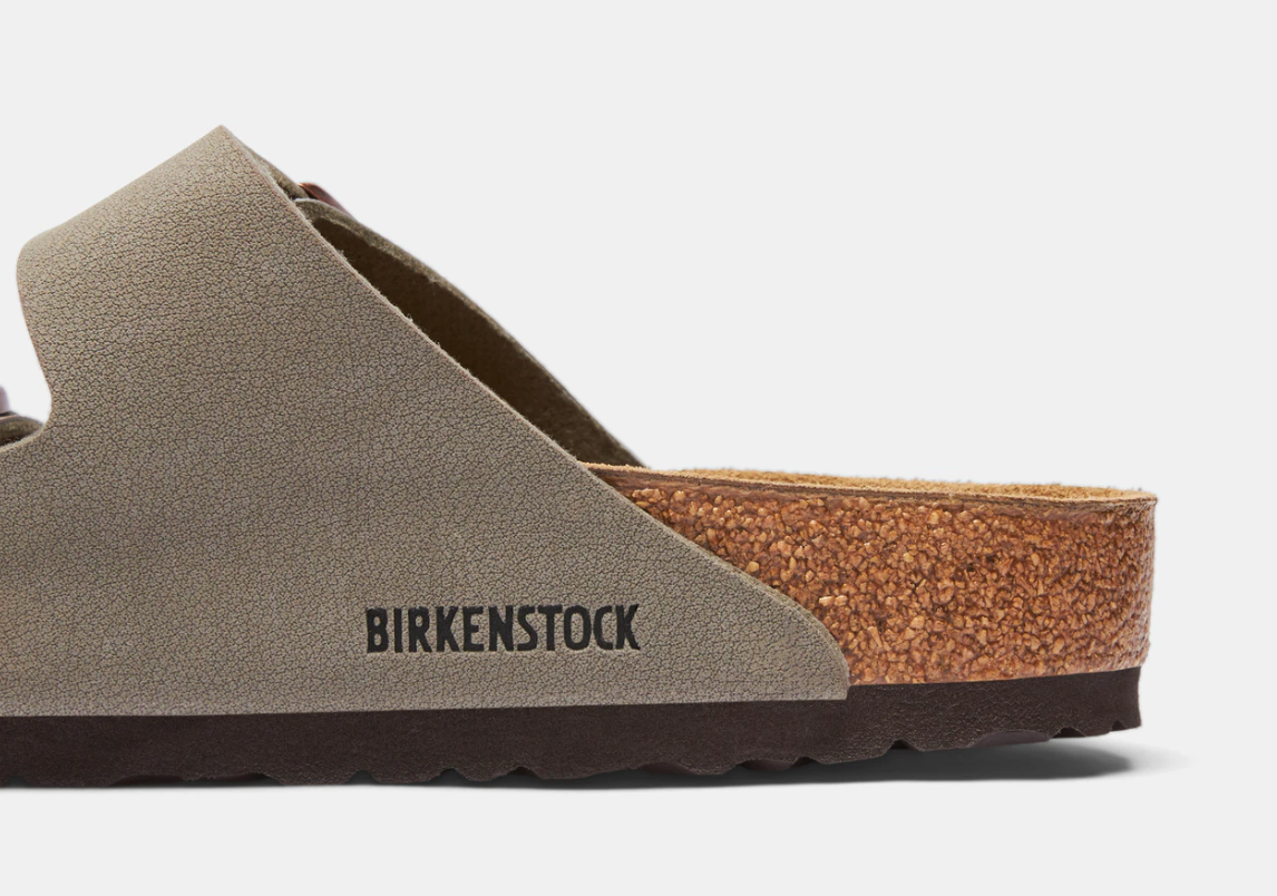 Birkenstock Unisex Arizona Regular Fit Sandals Thongs - Stone