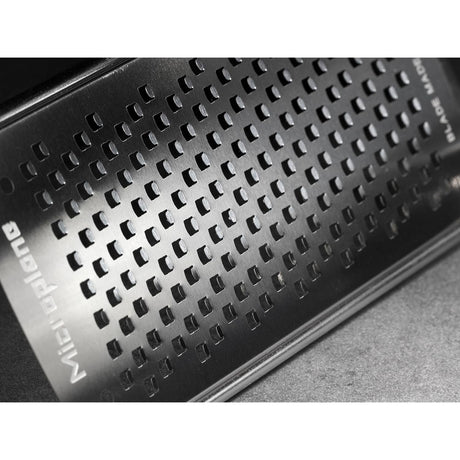 Microplane Gourmet Coarse Grater Black Stainless Steel 32cm Non Slip Handle