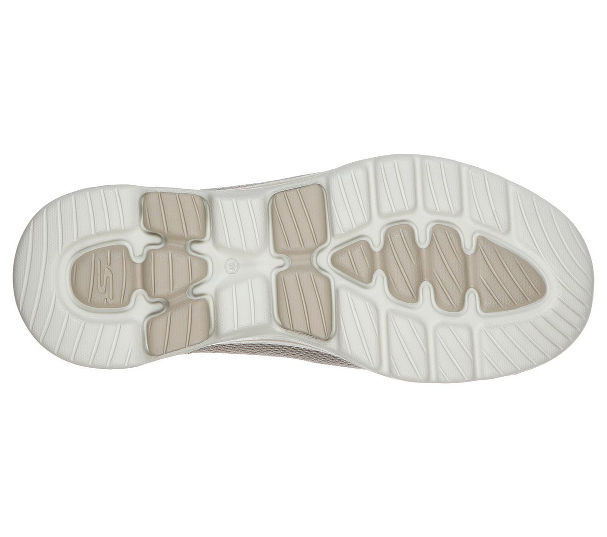 Skechers Women's Go Walk 5 Slip On Machine Washable Sneakers Shoes - Taupe