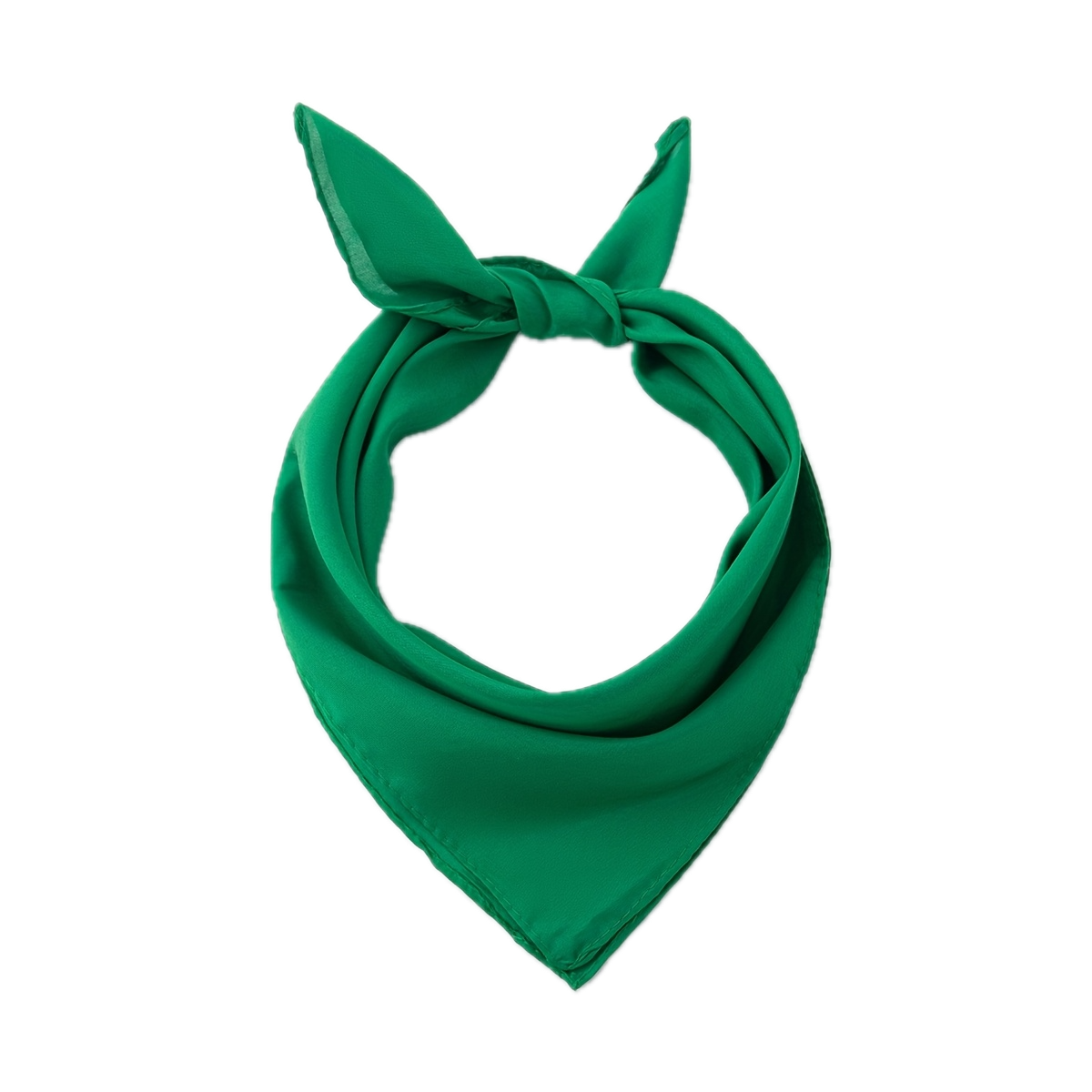 15x PLAIN BULK BANDANA 100% COTTON Head Wrap Bandanna Summer Scarf - Green