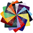 15x BULK BANDANA Paisley 100% COTTON Head Wrap Bandanna Summer Scarf - Mixed Colour Pack