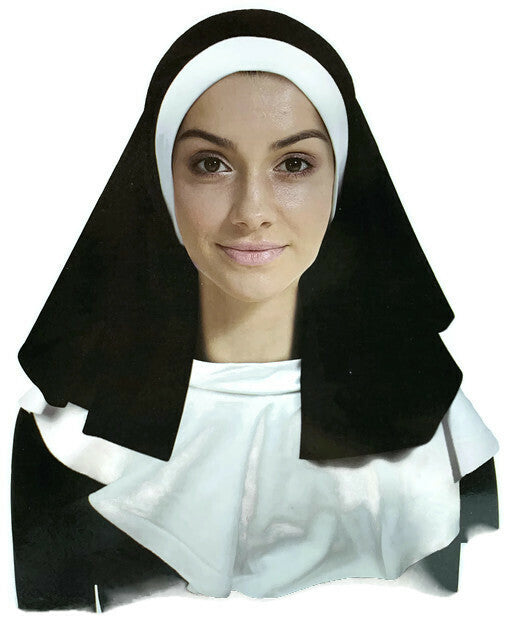homemade nun headpiece