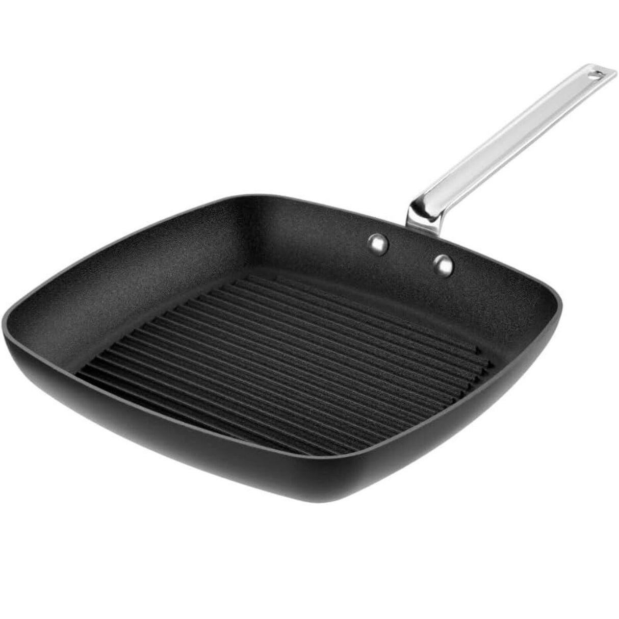 Scanpan TechnIQ 27cm Non-Stick Grill Pan - Black (Made in Denmark)