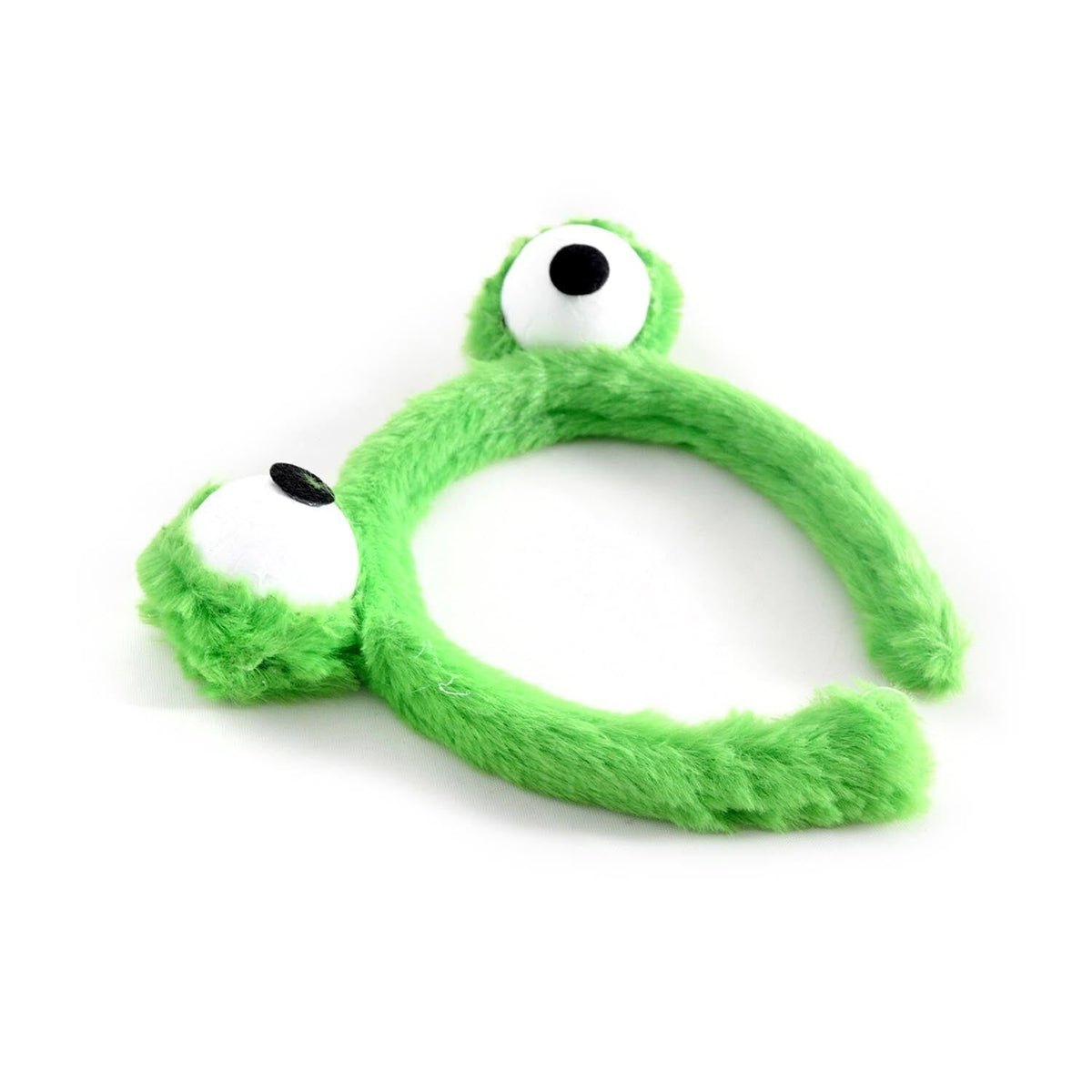 6x Plush Frog Eyes Animal Party Costume Dress Up Zoo Headband Book Week in Green