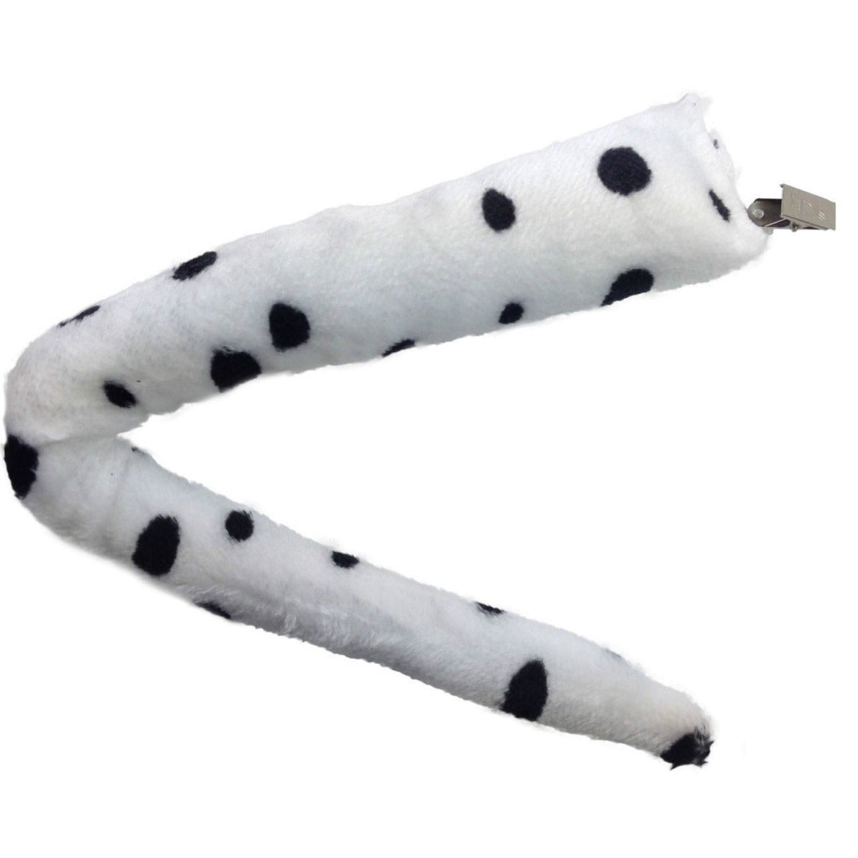 Dalmatian Clip-On Dog Tail - Animal Costume Accessory (Halloween & Fancy Dress)