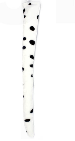 Dalmatian Clip-On Dog Tail - Animal Costume Accessory (Halloween & Fancy Dress)