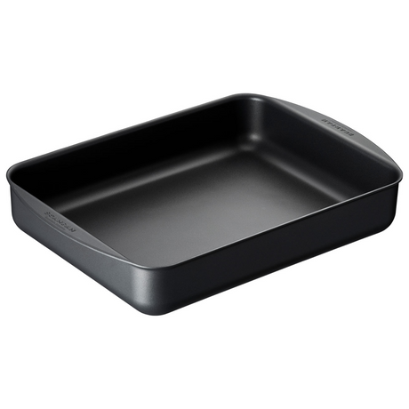 Scanpan 5L Classic Medium Roaster Baking Tray Pan with Grill BBQ (39x27cm)