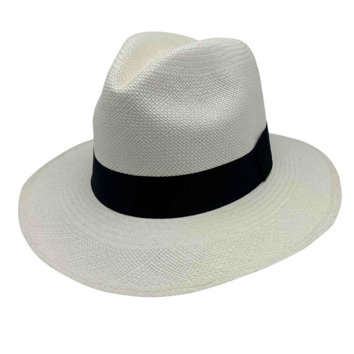 Jacaru 1812 Original Classic Straw Panama Hat - Thin Braid & UPF 30 (Made in Montecristi Ecuador)