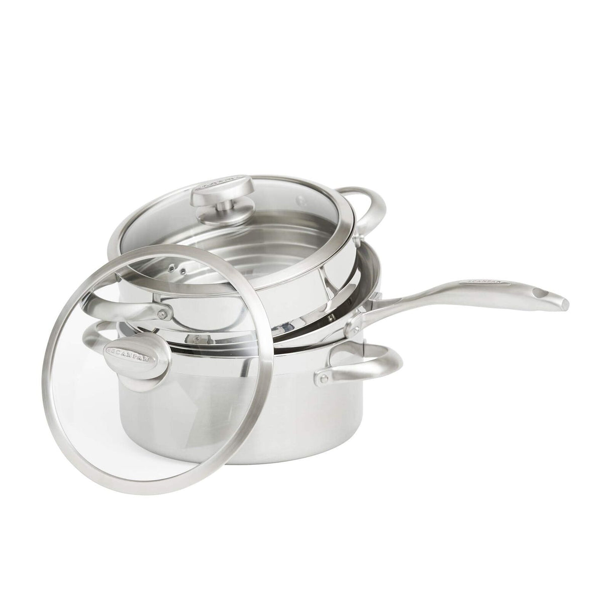 Scanpan Clad Covered Multi Steamer Insert fits 16/18/20cm Pans Pot Steam Kitchen