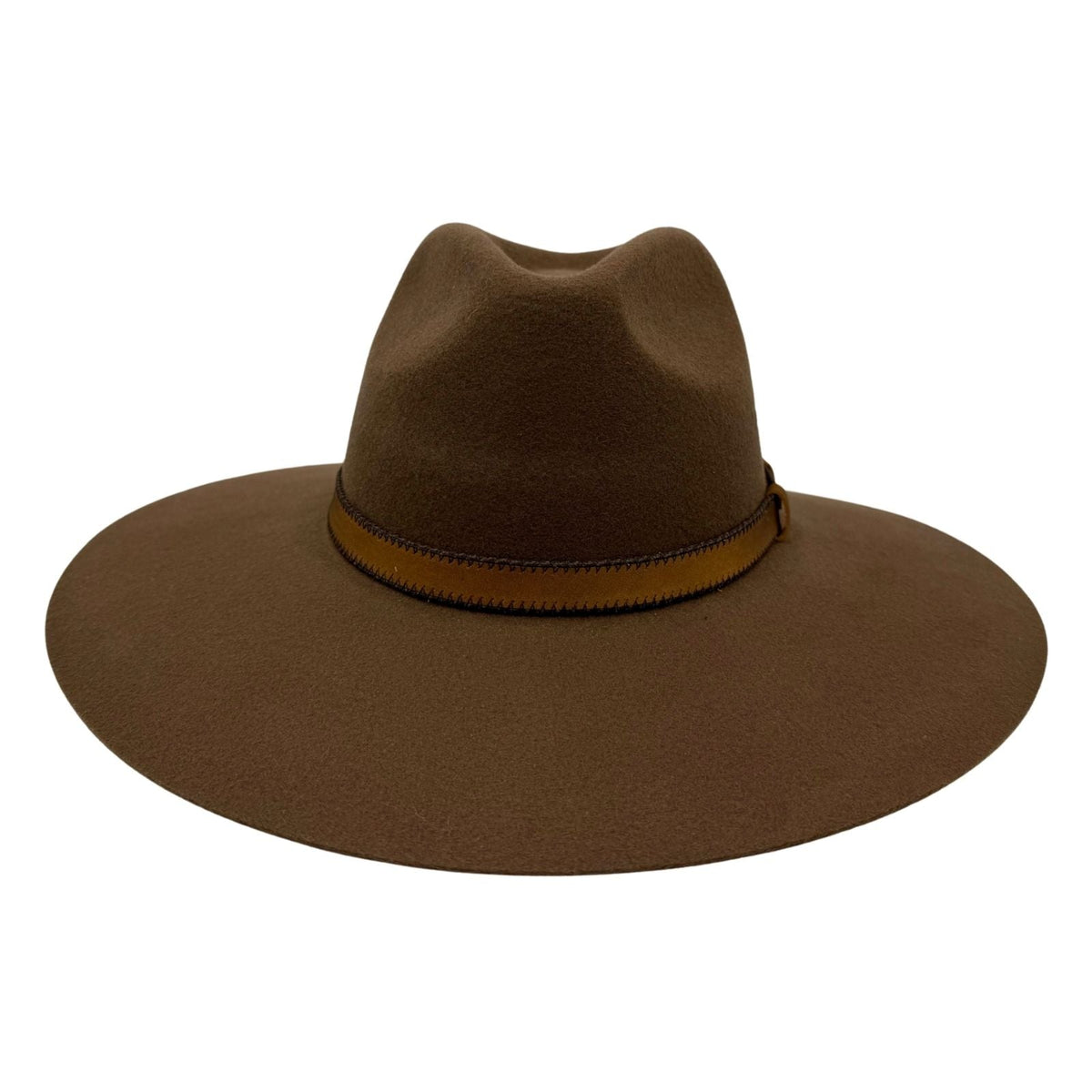 Jacaru 1859 Australian Wool Felt Fedora Hat - Wide Brim Water Resistant & UPF 50+