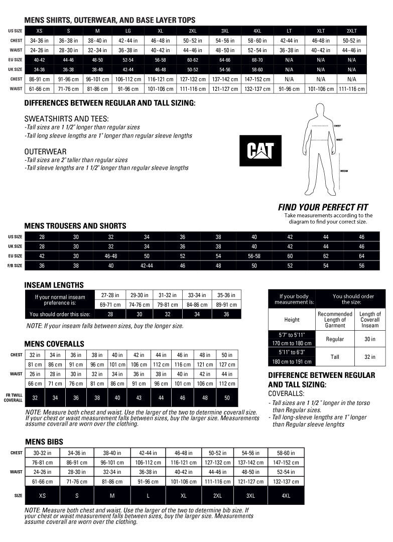 Caterpillar Mens Workwear H20 Water Resistant Hoodie - Black