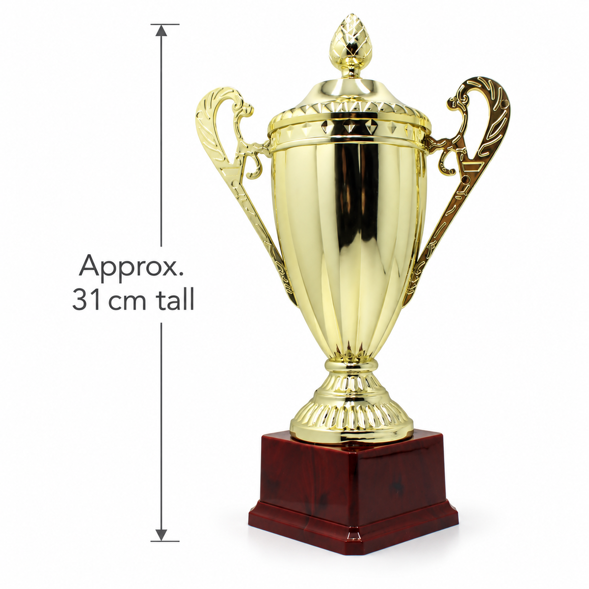 Large Classic Gold Trophy Cup - Novelty Winners Prize (Achievement Award)