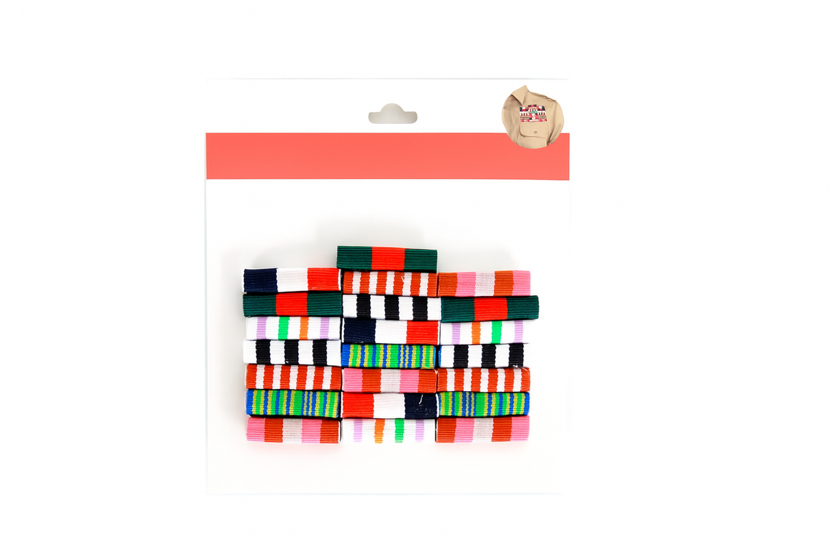 23x Army Medal Ribbons Set Costume Replica Soldier Fancy Dress