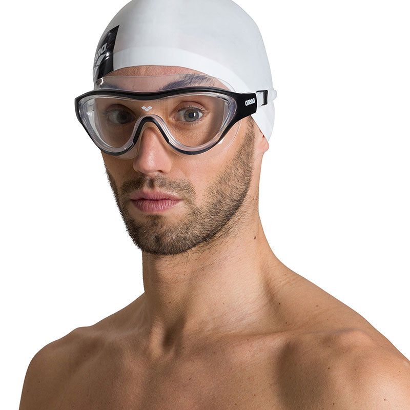 Arena The One Mask Swimming Goggles in Clear/Black