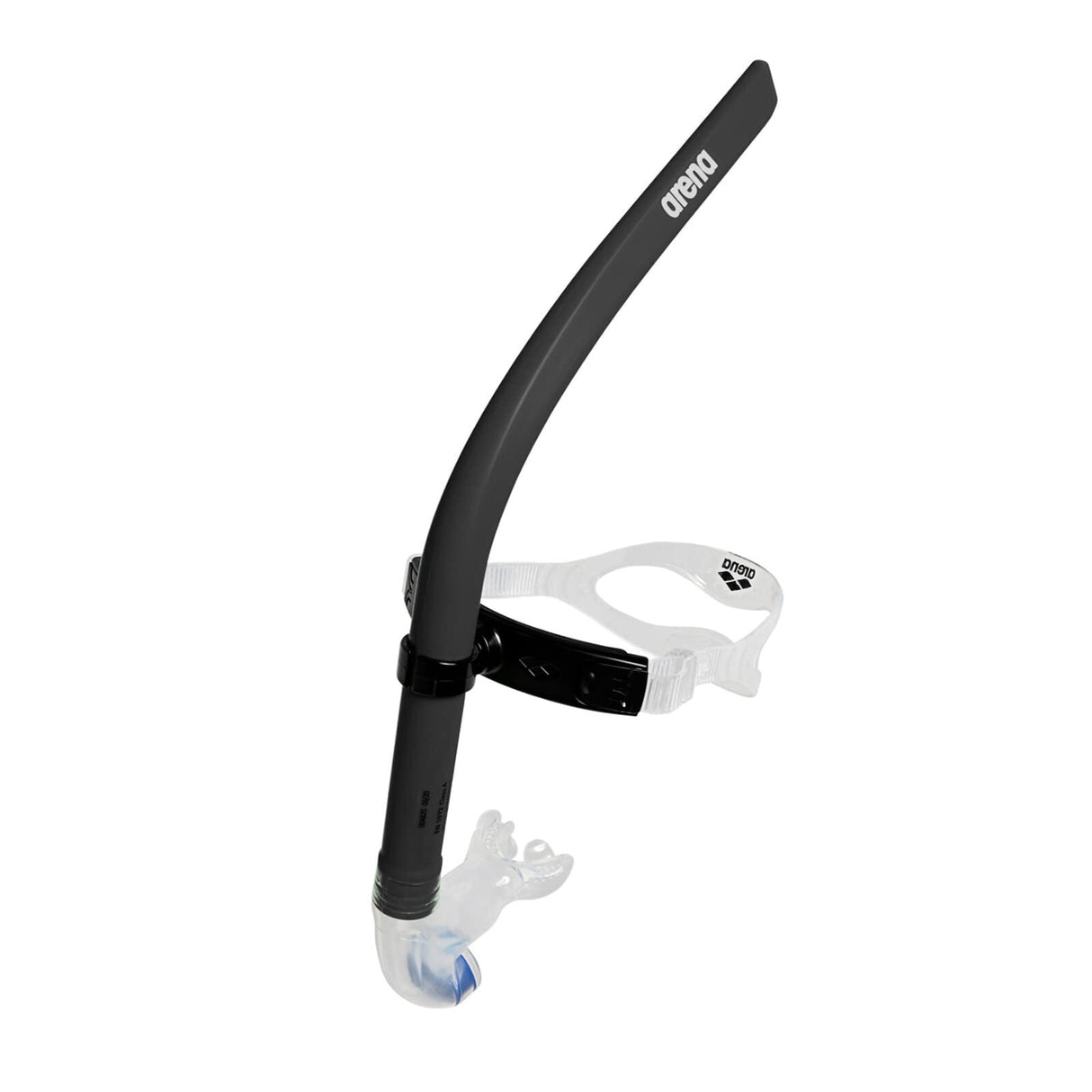Arena Front Swim Snorkel IIl Swimming Training Front Snorkel - Black