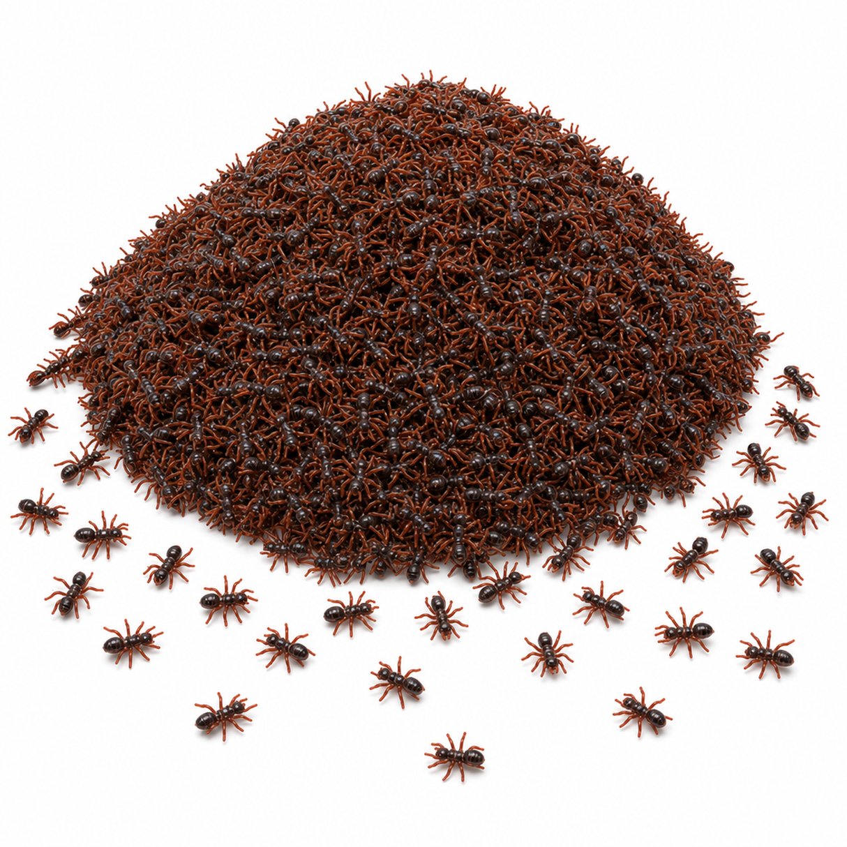 480x Mini Fake Ants Trick Toy Bulk Pack - Halloween Prank Bug Set (Scary Gag)