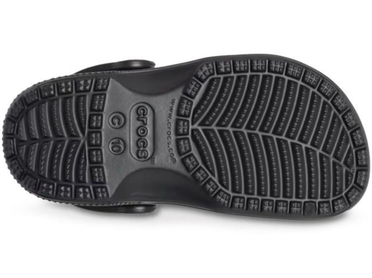 Crocs Kids Classic Clog Sandals Breathable Slippers Shoes in Black