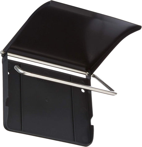 Brabantia Toilet Roll Holder Wall Mounted Bathroom Storage No Damage - Matt Black