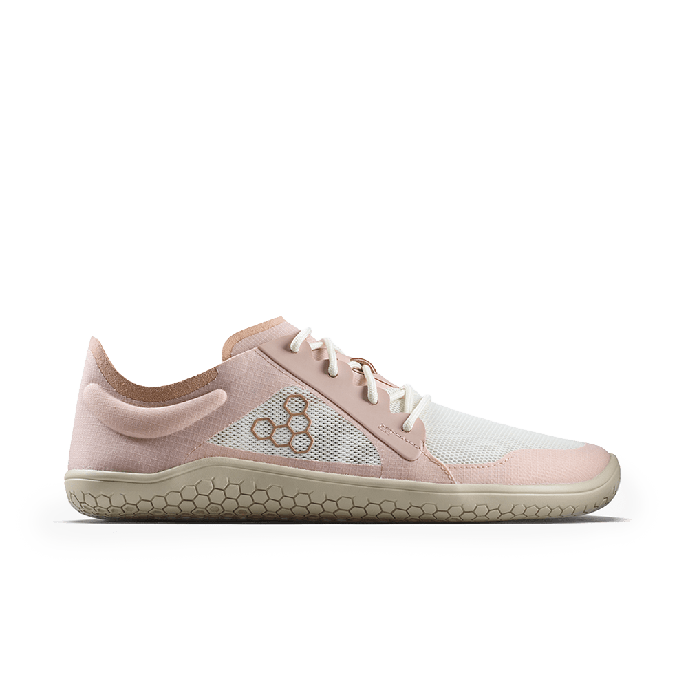 Vivobarefoot Womens Primus Lite IV Barefoot Shoes - Dusty Rose (Lightweight Recycled Runners)