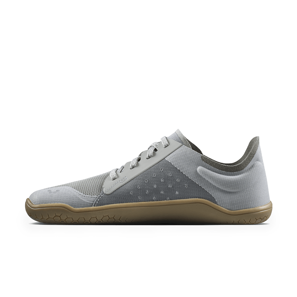 Vivobarefoot Womens Primus Lite IV Barefoot Shoes - Storm Cloud (Lightweight Recycled Runners)