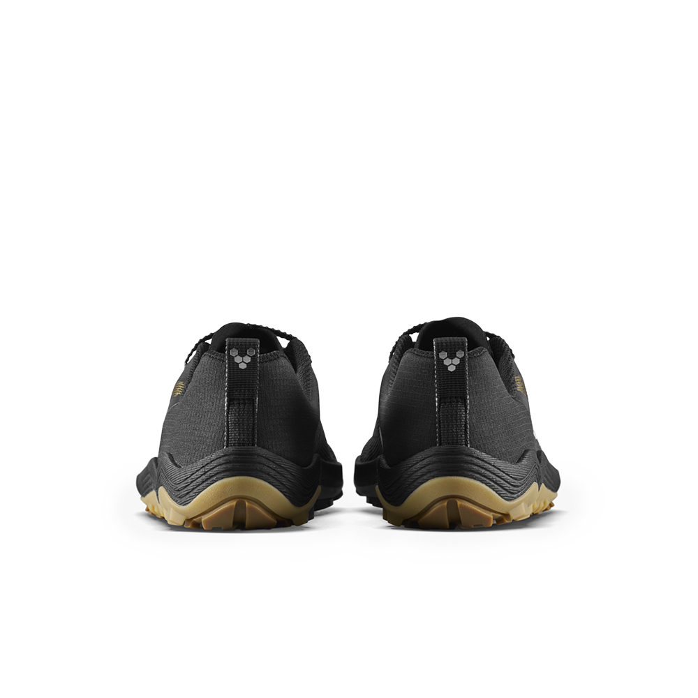 Vivobarefoot Womens Primus Trail Flow Barefoot Shoes - Dark Olive (Lightweight Recycled Runners)