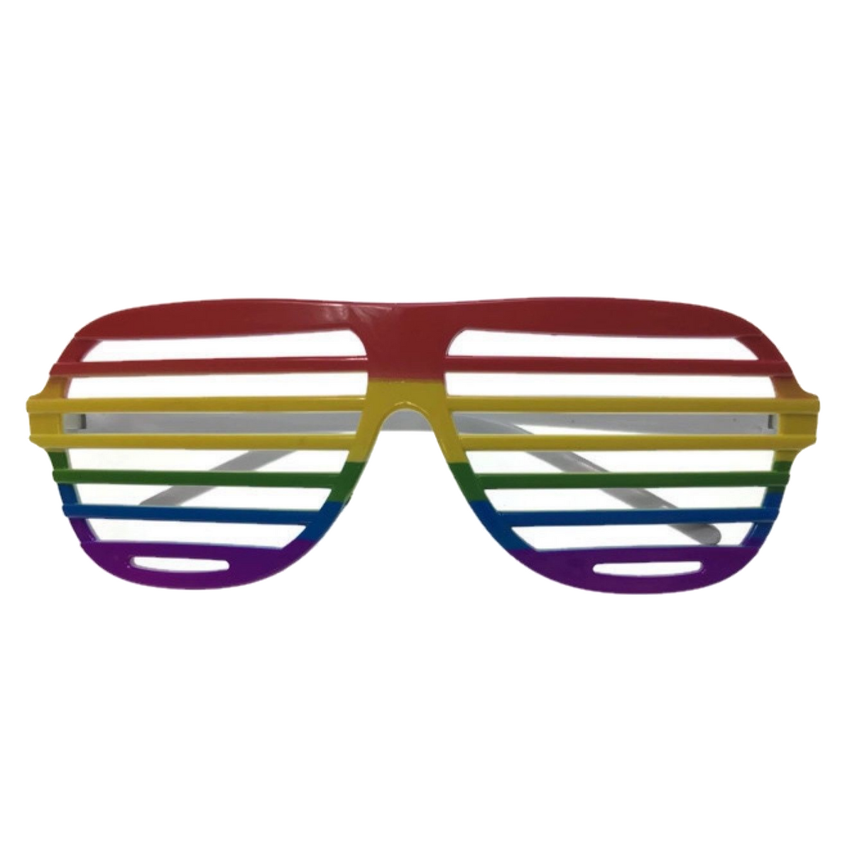 12x Rainbow Glasses Bulk - Party Sunglasses for Mardi Gras/Gay Pride/LGBT Party