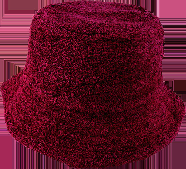 Terry Towelling Bucket Hat Daggy Fishing Camping Retro Aussie Lad Cap - Bottle