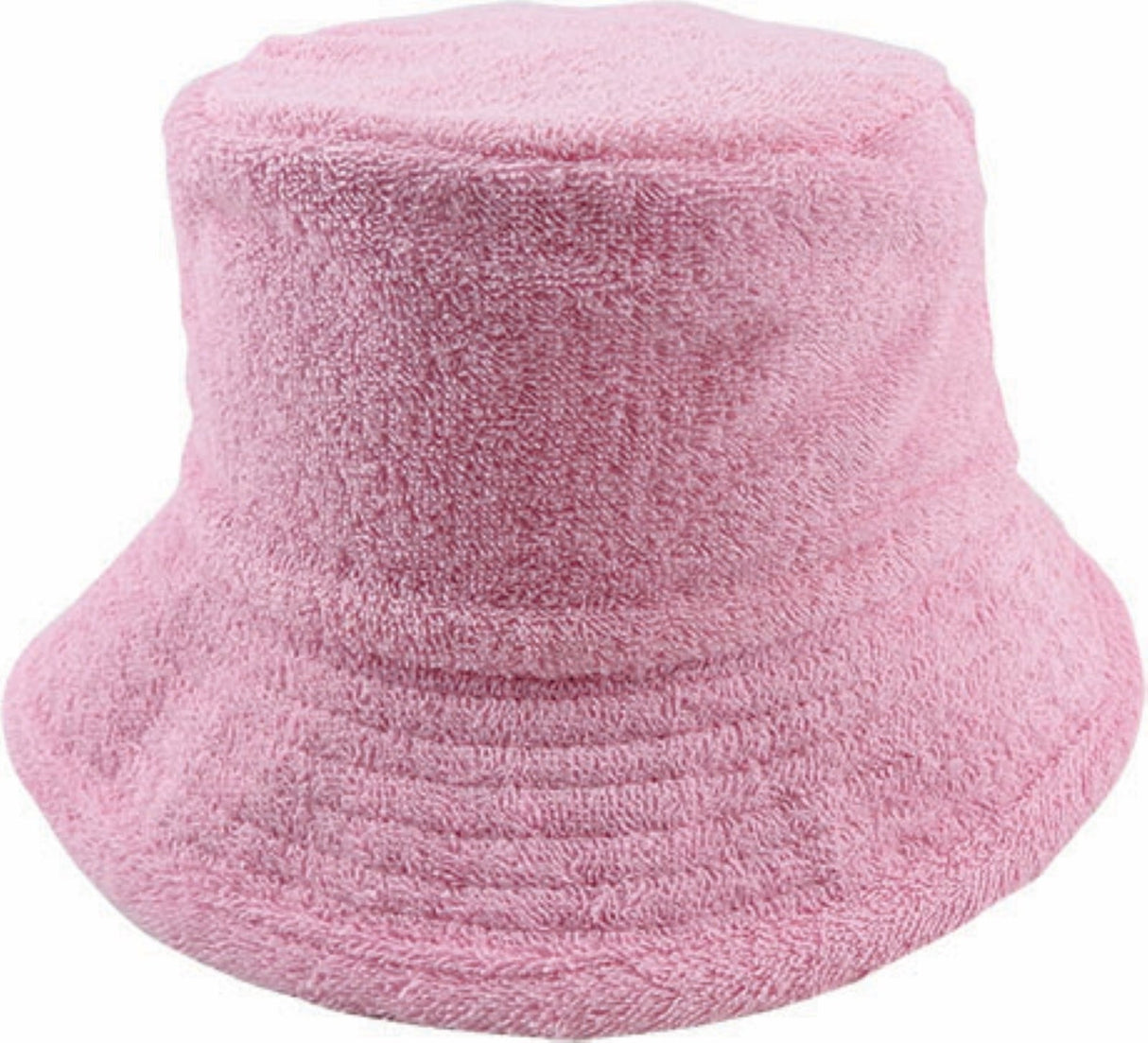 Terry Towelling Bucket Hat Daggy Fishing Camping Retro Aussie Lad Cap - Pink