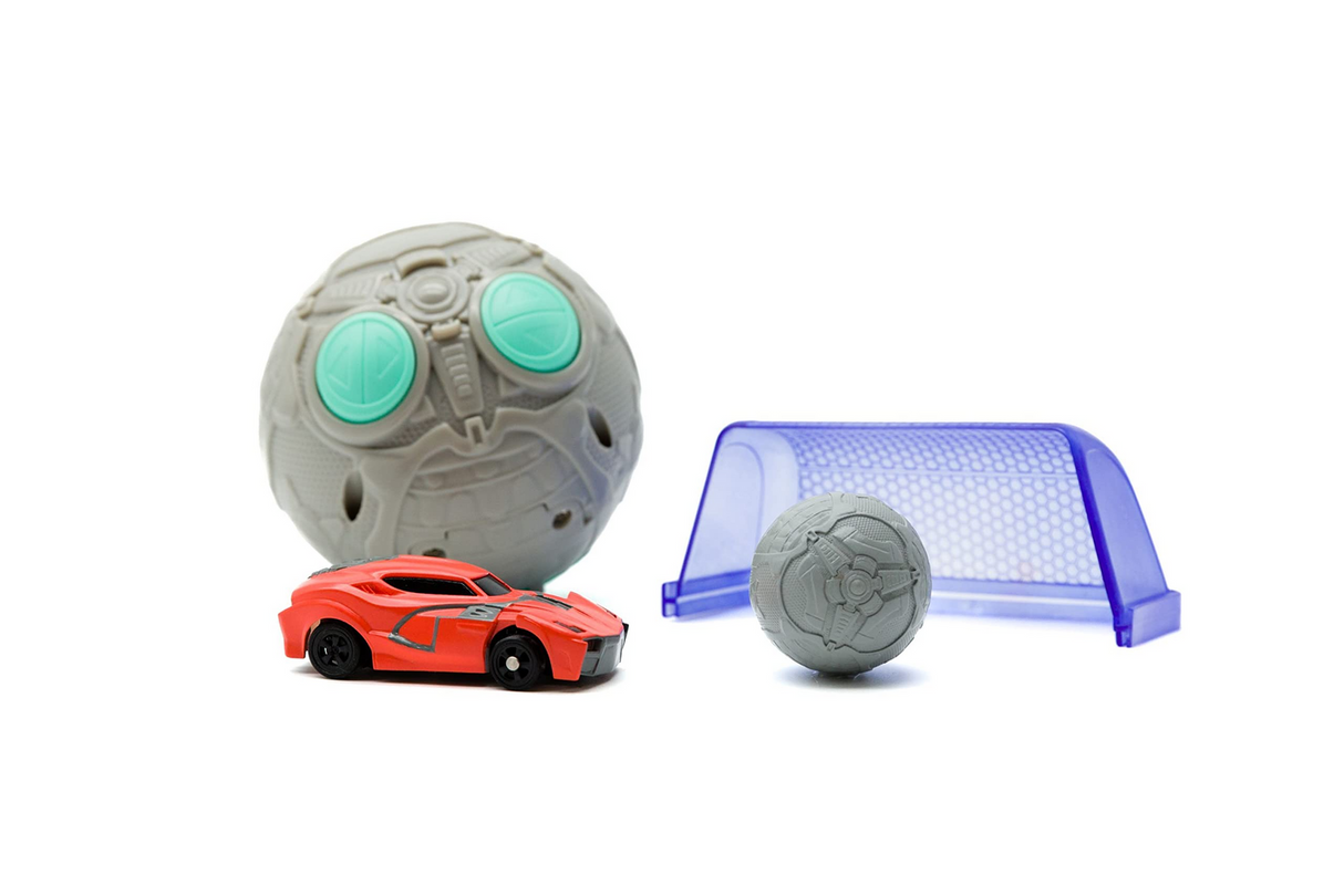Rocket League Toy Micro RC Breakout Car with Goal 2.4GHz Light Up in Red