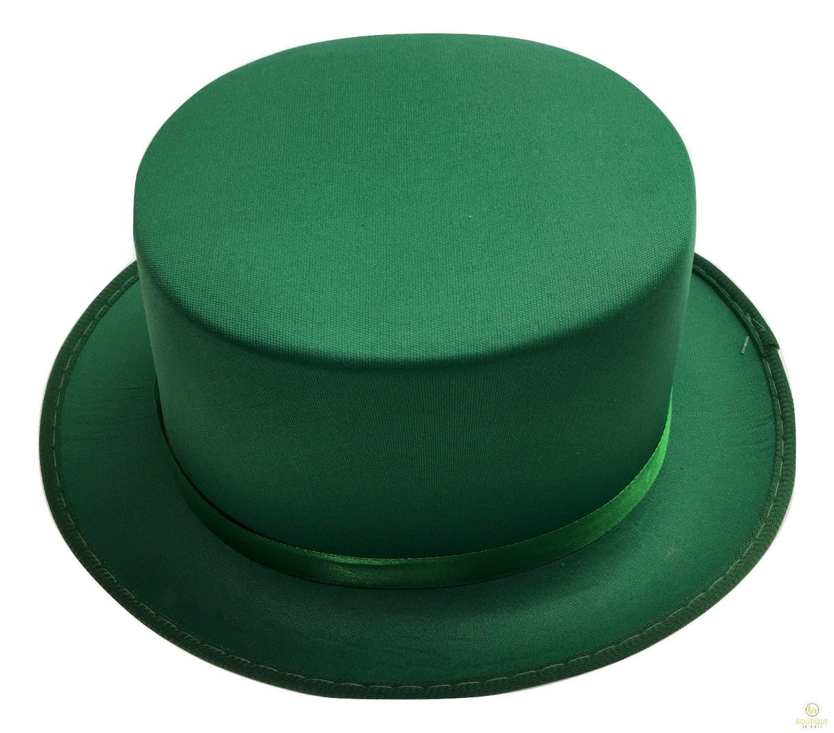 Green Satin Top Hat - Dance Costume/Fancy Dress Party