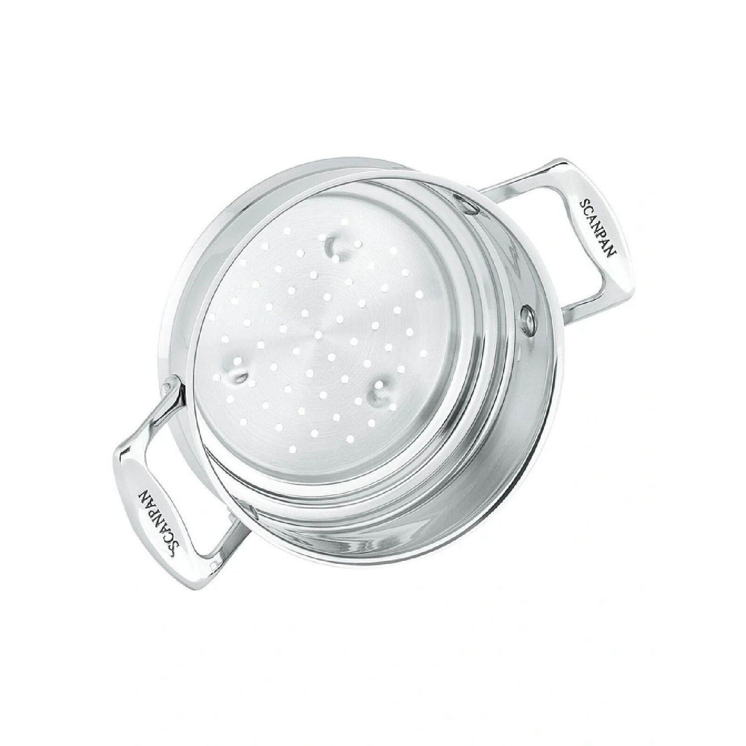 Scanpan Impact Multi Steamer Insert with Lid Fits 16cm, 18cm & 20cm Pots