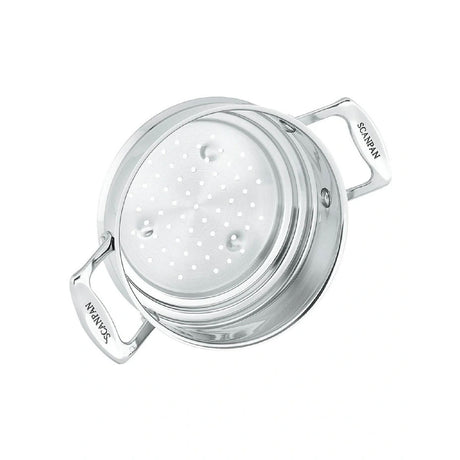 Scanpan Impact Multi Steamer Insert with Lid Fits 16cm, 18cm & 20cm Pots