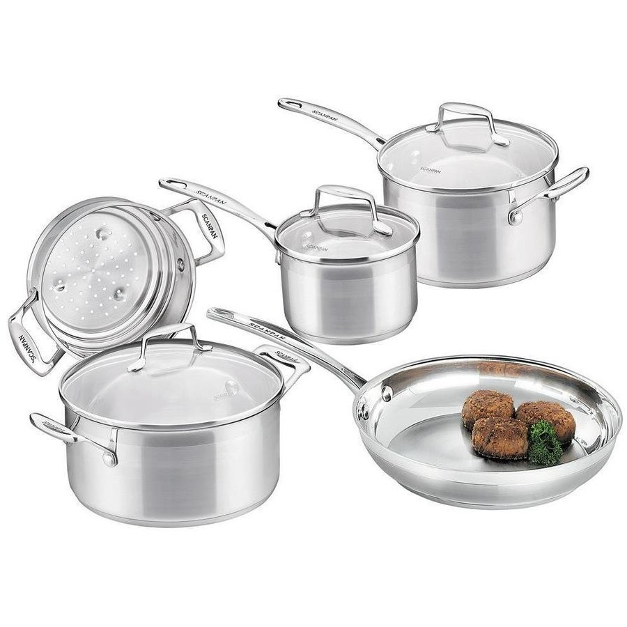 Scanpan Impact 5pcs Stainless Steel Cookware Gift Set