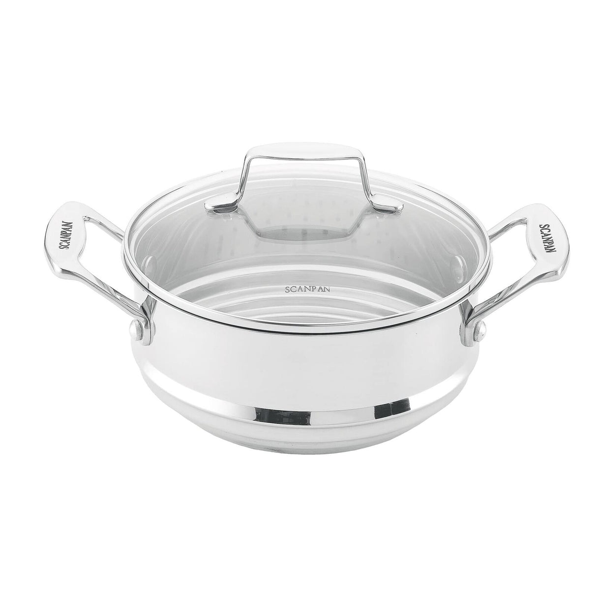 Scanpan Impact 7 Piece Stainless Steel Cookware Set Induction Oven Safe