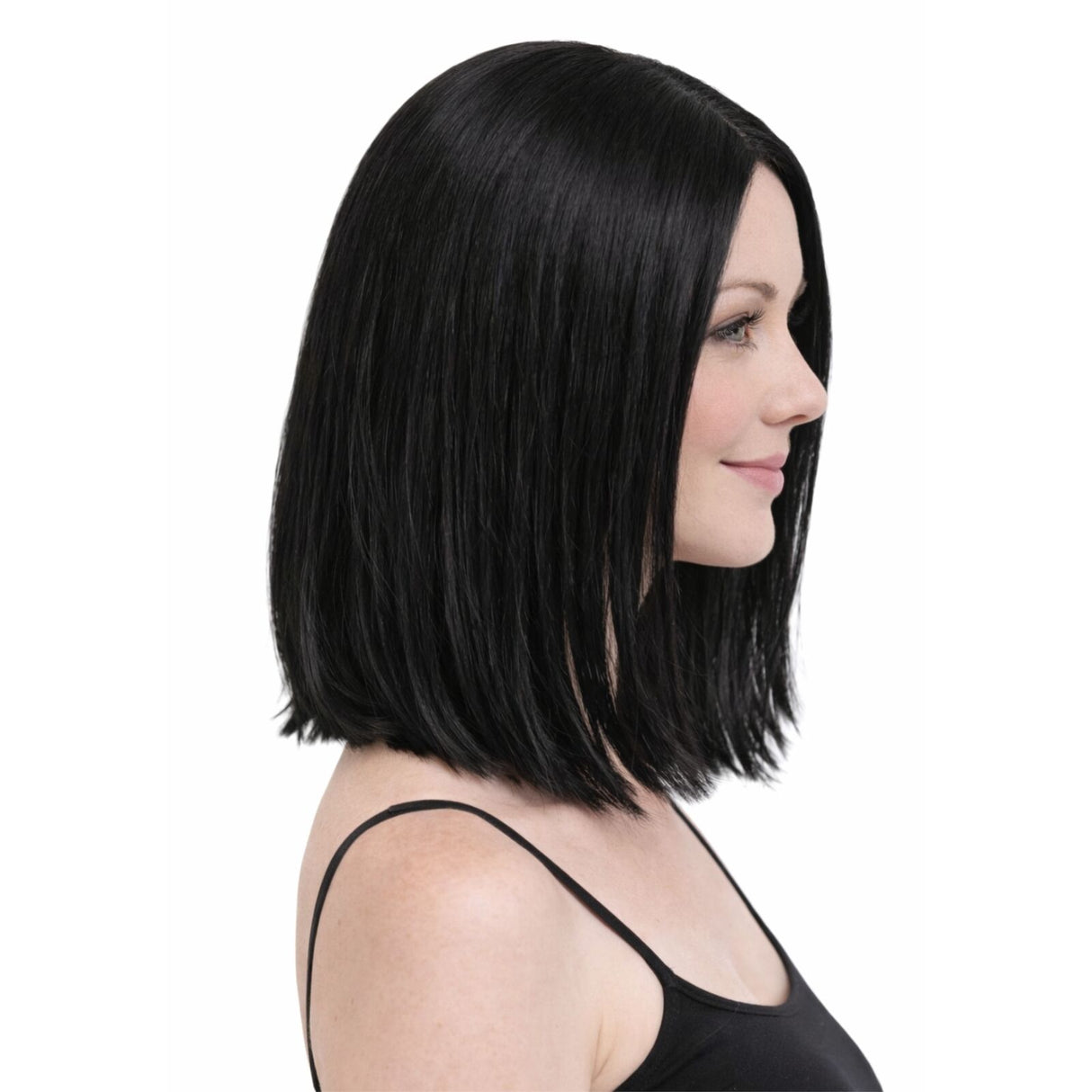 Black Lob Wig - Short Hair Cosplay Costume (Halloween & Fancy Dress)