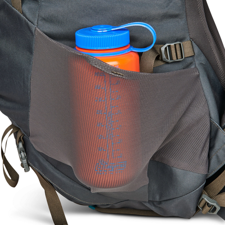 KELTY Asher 85L Backpack Bag Travel Hiking Camping Pack - Beluga/Stormy Blue