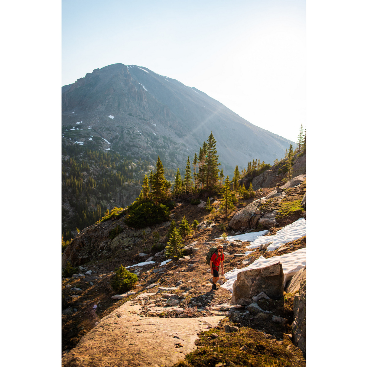 KELTY Asher 85L Backpack Bag Travel Hiking Camping Pack - Beluga/Stormy Blue