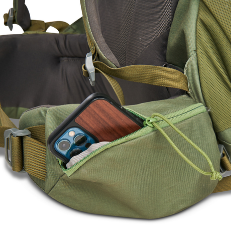 KELTY Asher 85L Backpack Bag Travel Hiking Pack - Winter Moss/Dill