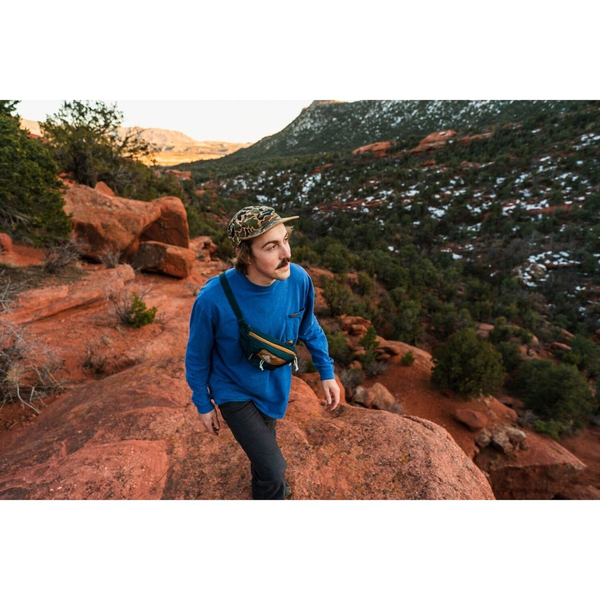 KELTY Giddy 3 Slingbag 3L Crossbody Hip Pack Bag - Blue