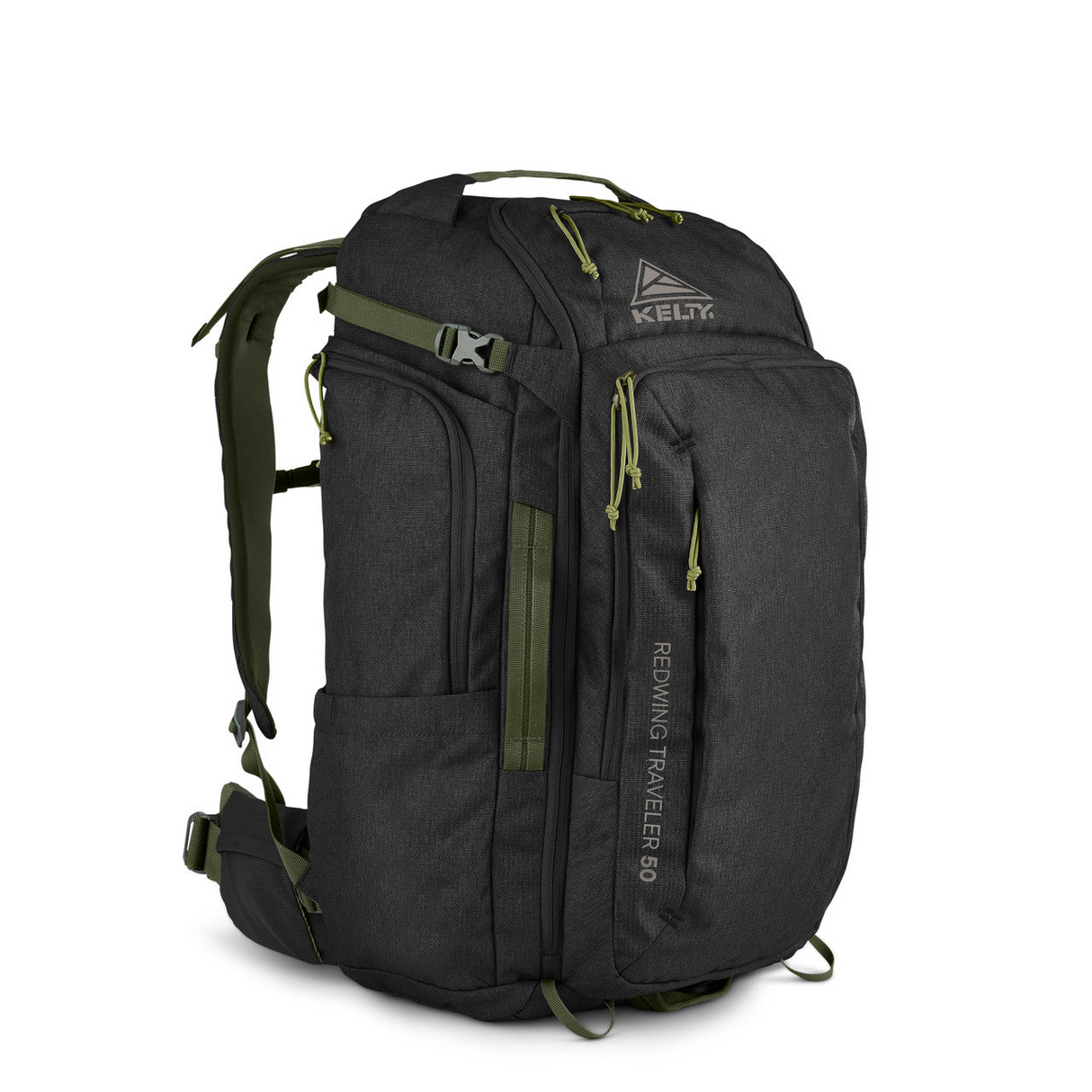 Kelty Redwing Traveler 50 Outdoor Backpack - Black (Travel & Hiking Bag)