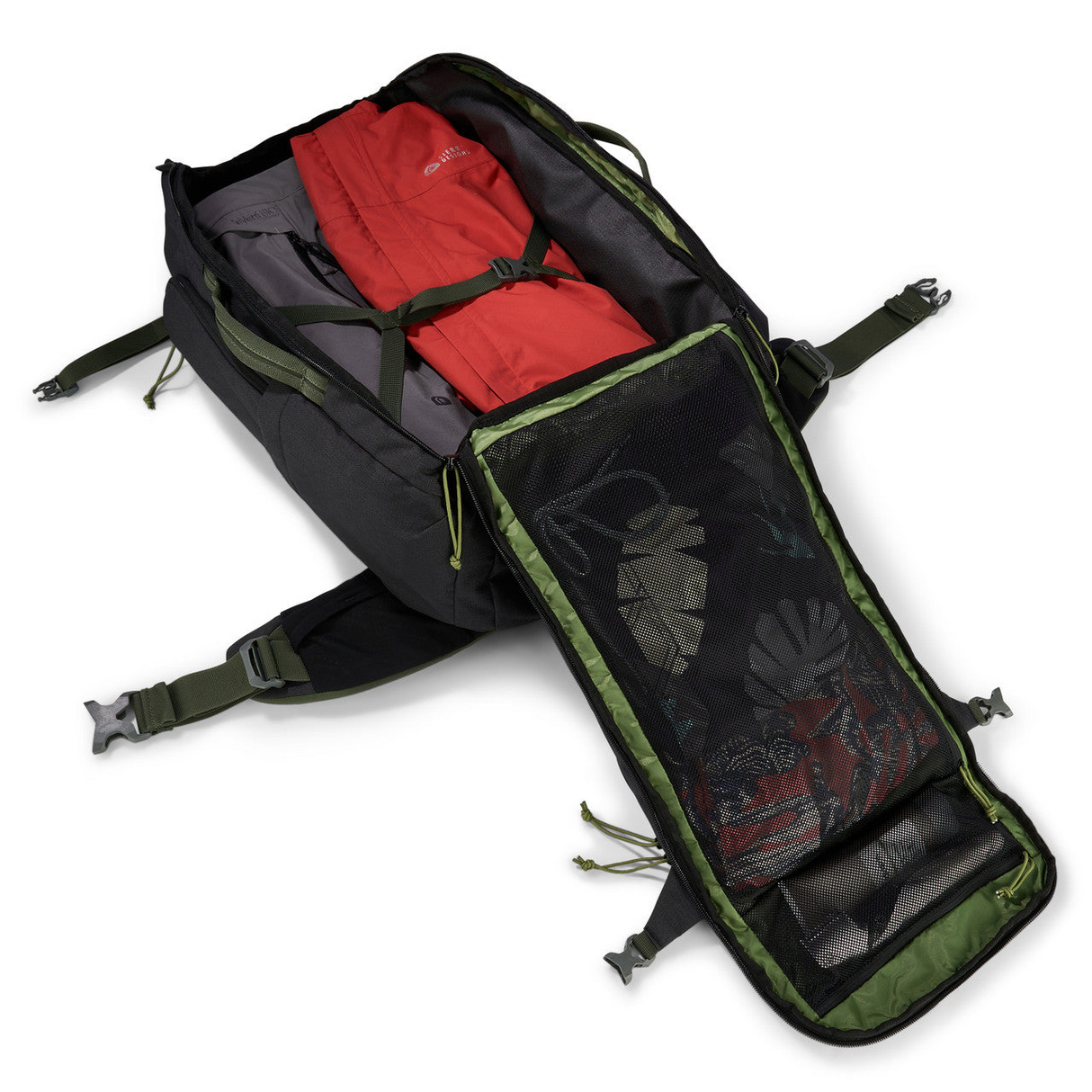 Kelty Redwing Traveler 50 Outdoor Backpack - Black (Travel & Hiking Bag)