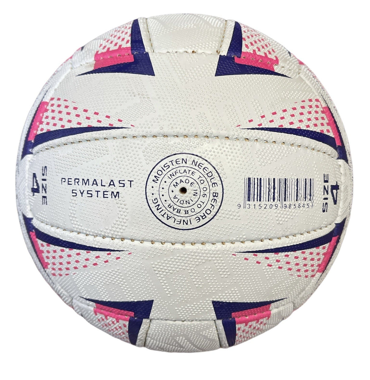 Laura Geitz Match Gripper Netball - Official Size 4 (Hand Sewn & Waterproof)
