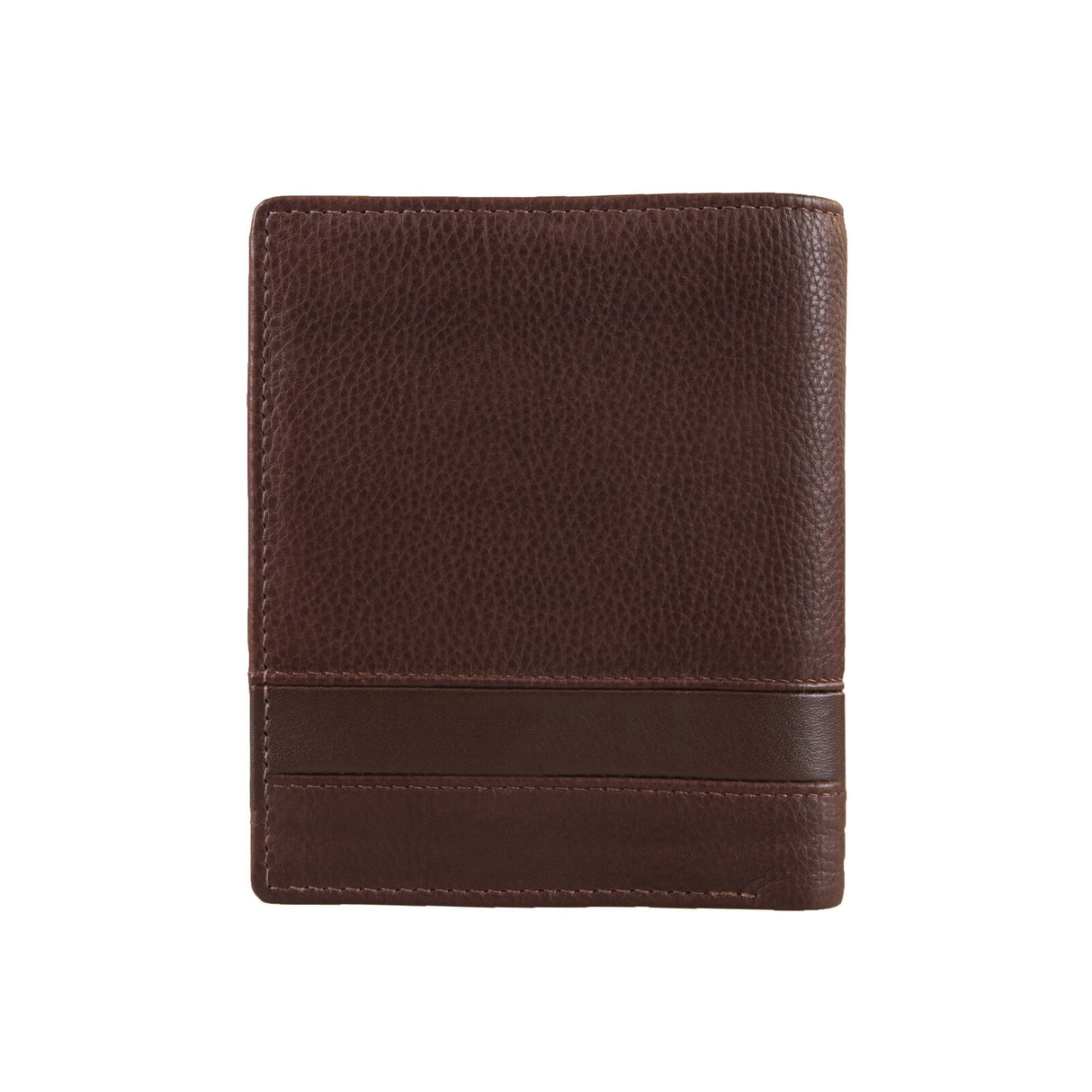 Dents Men's Pebble Grain Leather Bifold Wallet with Coin Purse & 4 Card Pockets - Tan